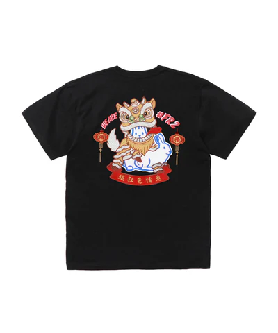 Embroidery Lunar Year 2026 Rabbits T-shirt[FRC4319]