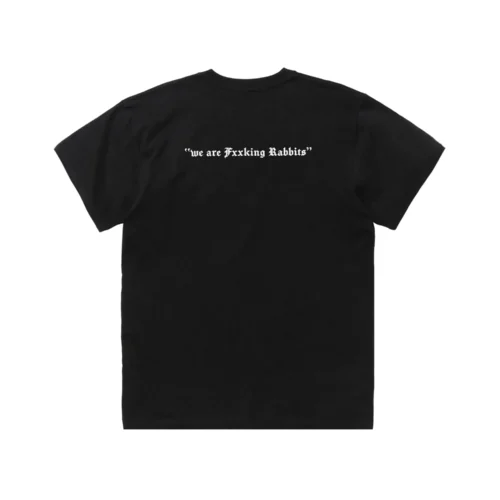 Alternative view of egg × #FR2 Leopard Logo T-shirt