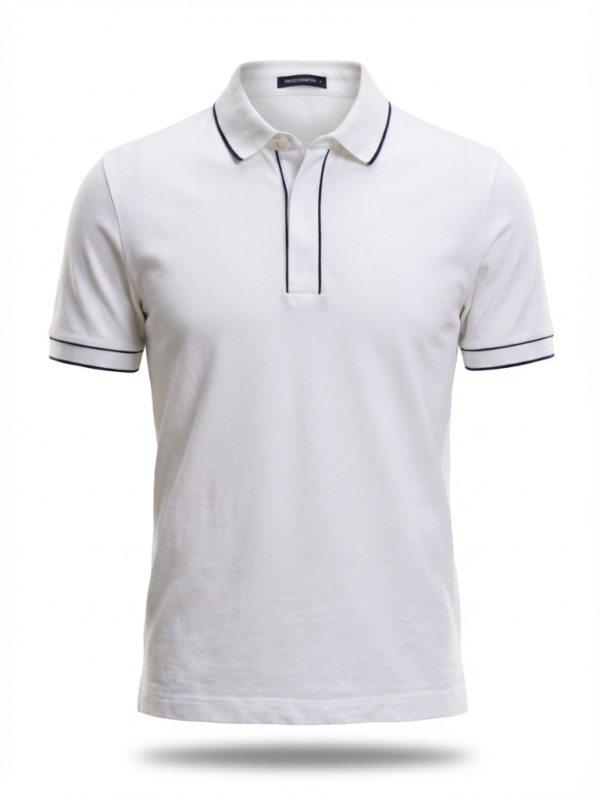 Francis Mantini Regular Fit Polo Shirt White